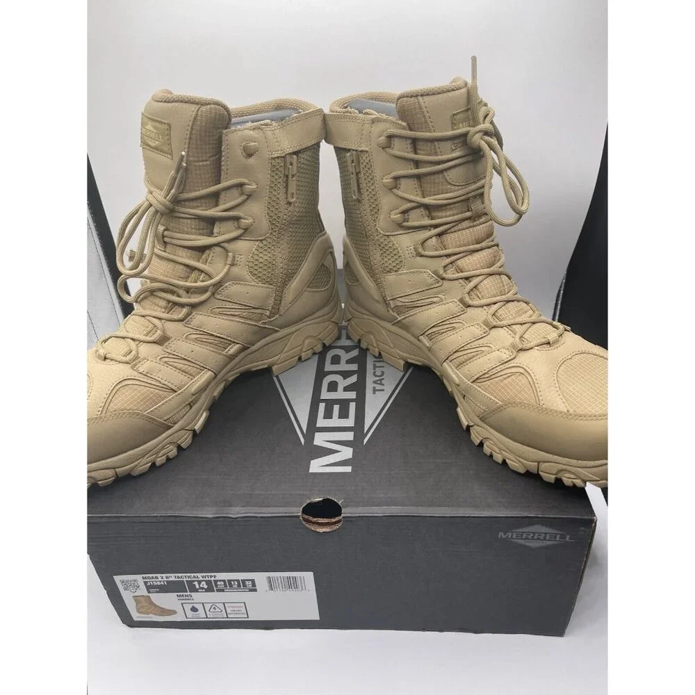 Merrell Men's Size 14 J15841 Moab Side‎ Zip Waterproof  8